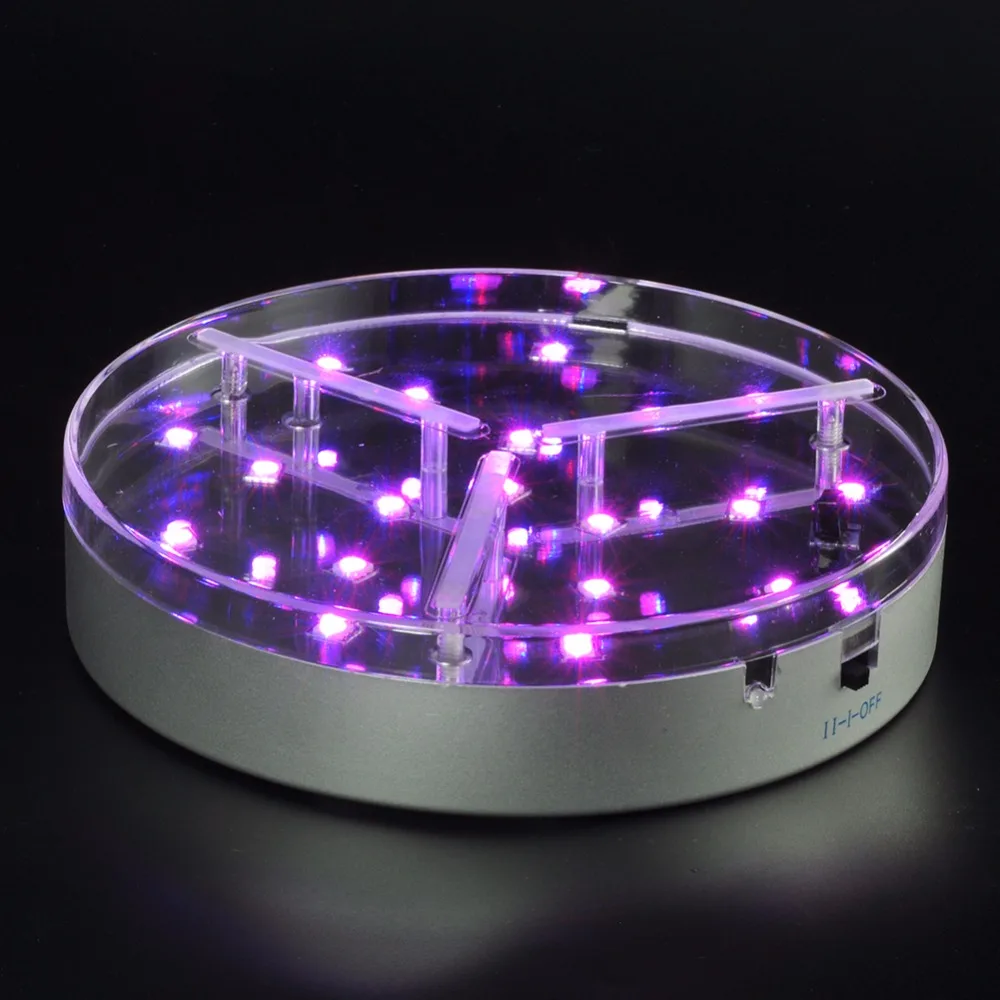 売る 10 ピース/ロット 3AA バッテリ駆動 6 インチ Led ライトと 19 ピース下ライト屋内ウェディングパーティー Decration の花瓶 Led ベース