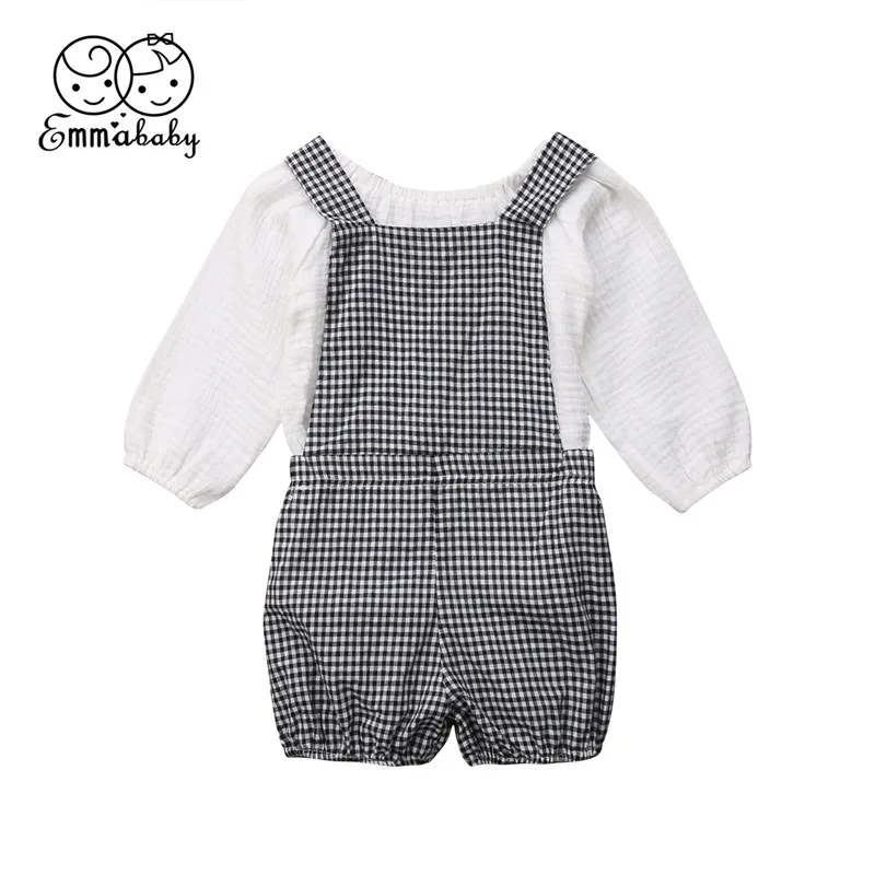 2018 новый детский комплект новая белая футболка с длинными рукавами для маленьких