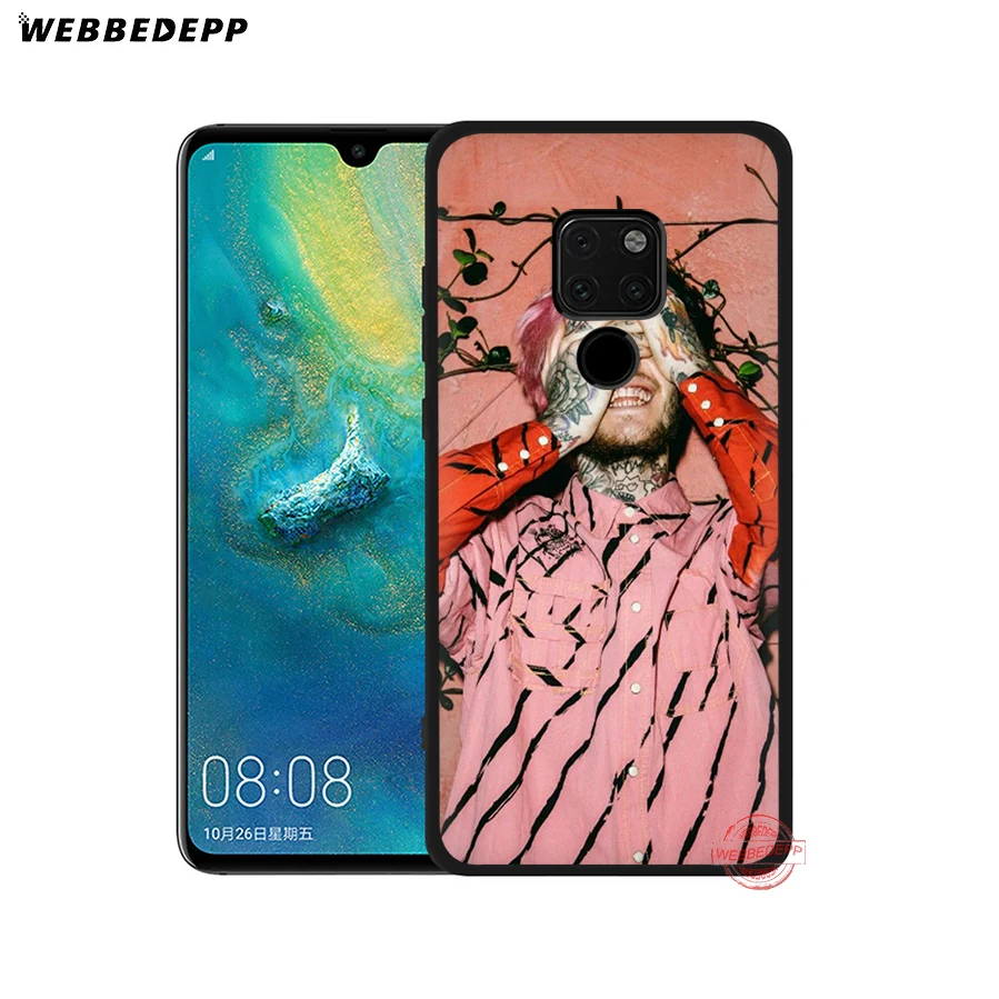 WEBBEDEPP Lil Peep Bo мягкий чехол для Huawei Mate 30 10 20 Pro Lite Nova 2i 3 3i 4 5i 2 чехлы | Мобильные