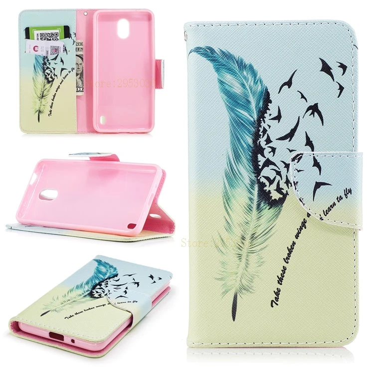 picture 7 Для Nokia 2 Dual TA-1035 TA-1007 TA-1029 Чехол-книжка Кошелек из искусственной кожи чехол для Nokia2 TA 1035 1007 1029 чехол Магнитный чехол для телефона - Цвет: picture 7