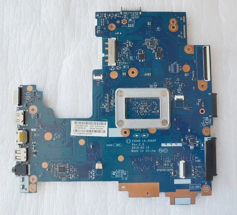 755838-001 755838-501 755838-601 для hp 14-R 240 G3 серийная материнская плата для ноутбука N3520 Процессор LA-A995P полностью протестирована