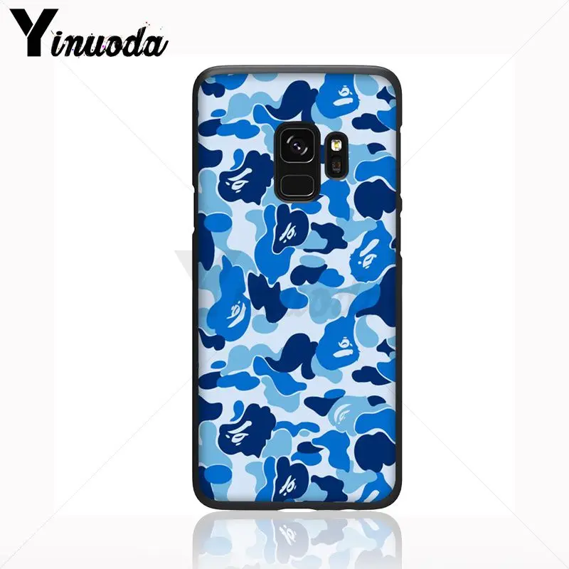 Yinuoda мягкий чехол для телефона с камуфляжным рисунком в стиле милитари Samsung Galaxy s9