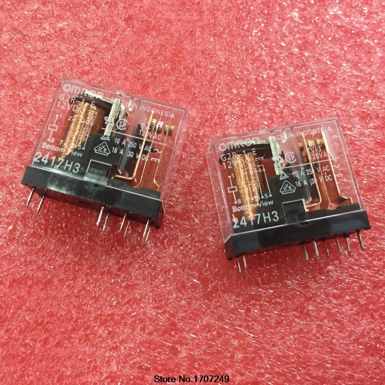 OMRON Реле мощности 10 шт. G2R-1-E-12V G2R-1-E-12VDC G2R-1-E DC12V/16A 8 pin реле 12V 8pin/реле