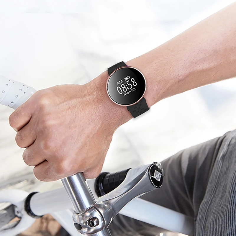 BOZLUN Для мужчин Smartwatch Смарт Часы Heart Rate Фитнес браслет часы Водонепроницаемый Reloj