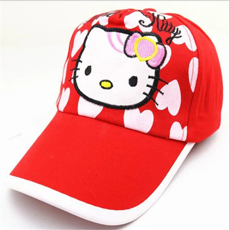 New Lovely Cartoon Kids Baseball Cap Adjustable Boys Girls Hip Hop Baby Flat Hat | Детская одежда и обувь