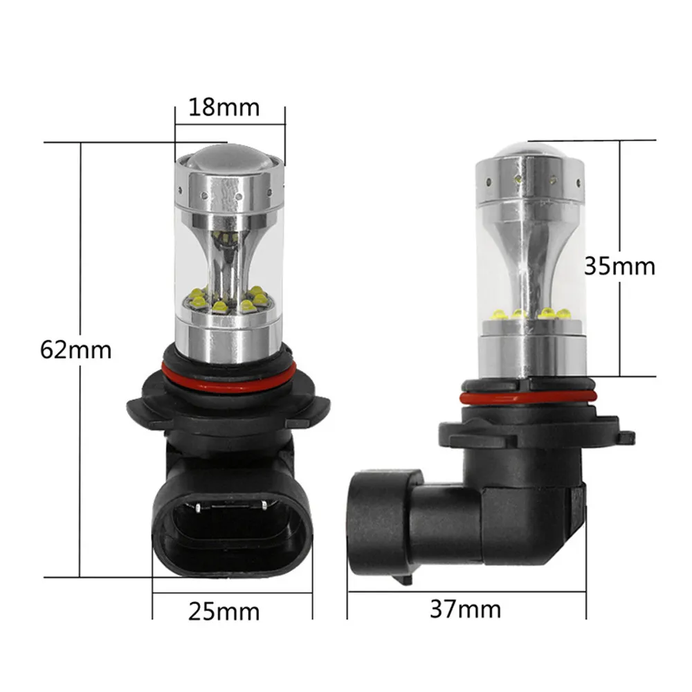 LED Cone Power High Brightness Fog Lamp 12SMD H8 H11 60W 12V-28V | Автомобили и мотоциклы