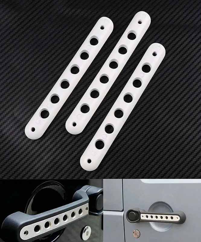 Новая передняя задняя дверь захватные ручки вставки Крышка для Jeep Wrangler JK JKU Unlimited