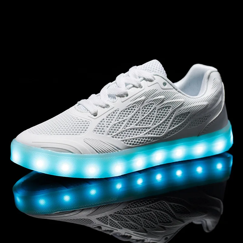 Светильник ящиеся туфли с USB-зарядкой яркие светодиодные светящиеся для уличного