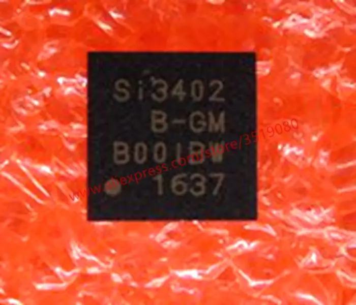 

Free Shipping 20pcs/lot SI3402-A-GMR SI3402 SI3402-GM QFN-20
