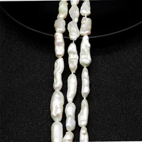 16 22mm 10pcs baroque irregular 100 aa natural freshwater pearl bead earring charms diy jewelry loose beads makings findings