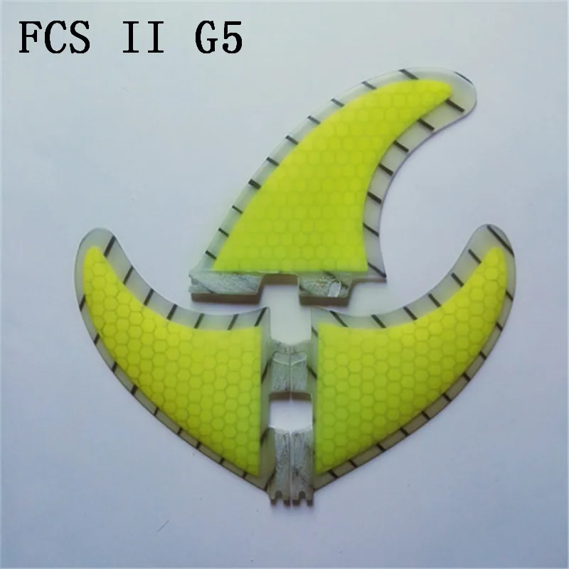 Srfda ласты для серфинга комплект синих FCS II G5 серфинга SKEG стекловолокна с углеродными плавниками Размер M - Цвет: 3pcs G5
