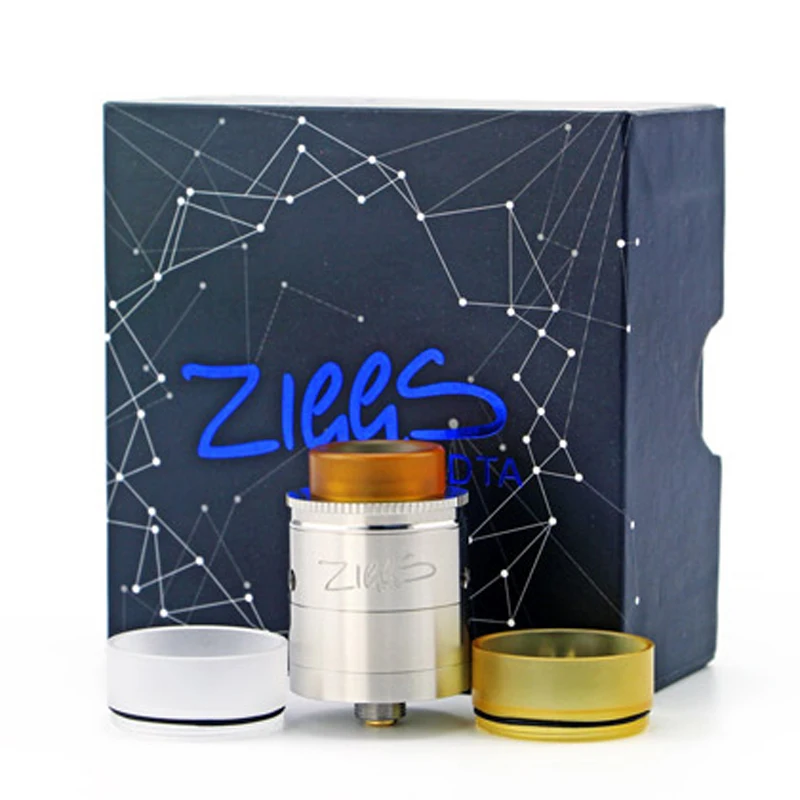 Бак Advken Ziggs RDTA 100% оригинал двойная нить 510 24 мм бак атомайзера AFC система открытые