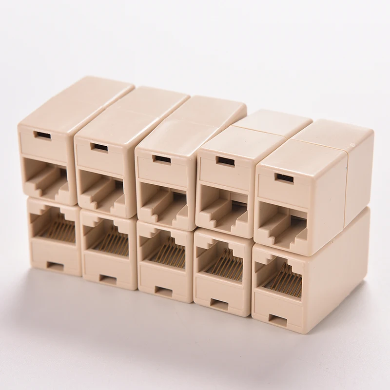 Сетевой удлинитель кабеля Ethernet универсальный соединитель RJ45 Cat5 8P8C 5