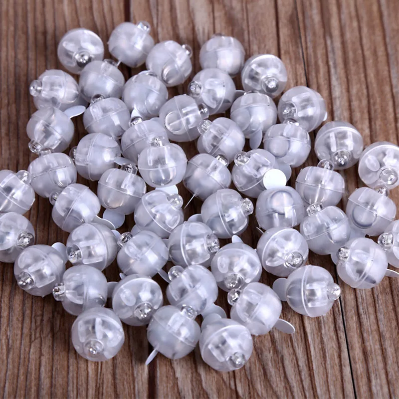 10 шт./лот белые светодиодные шары светящиеся мини-шары лампа для бумажного фонаря