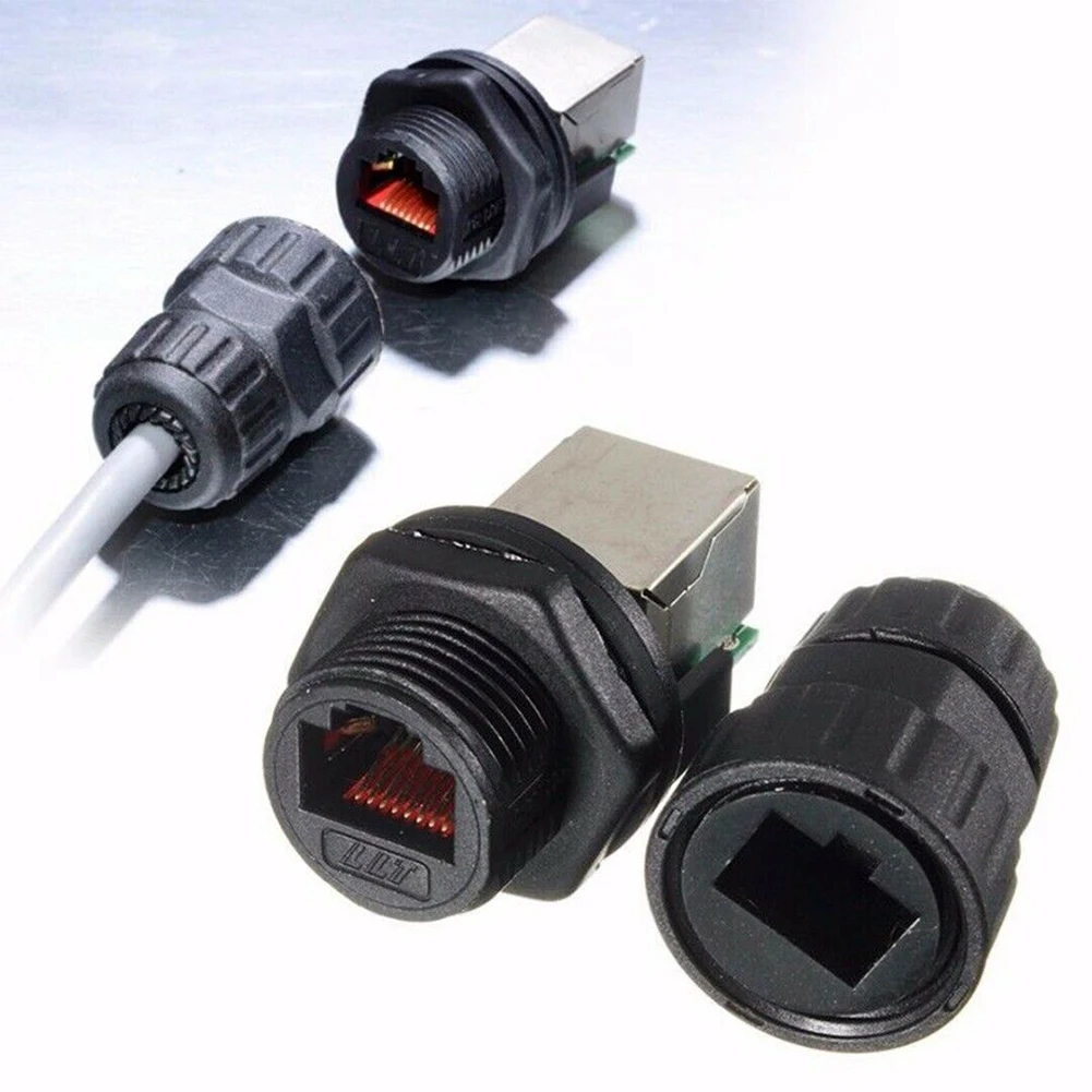 IP68 RJ45 домашний водонепроницаемый Ethernet офис 8 ядерный разъем сетевой легко