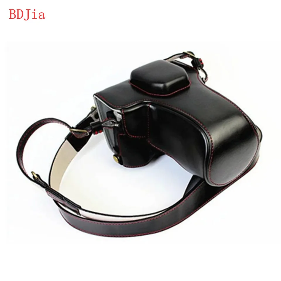 Новый роскошный кожаный чехол для камеры Olympus EM5II цифровой из искусственной кожи