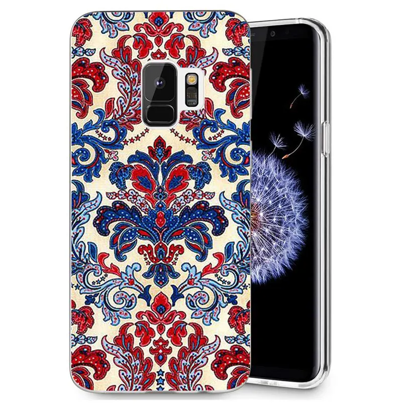 silicone cover phone case For Samsung Galaxy S9 S9Plus S8 Plus S7 edge Note 8 Silicone marble stone Tpu Case Cover E005 | Мобильные