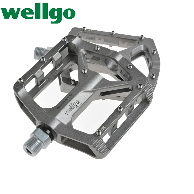 Велопедали Wellgo MG2 для езды на велосипеде MTB BMX горный велосипед DH магниевые педали