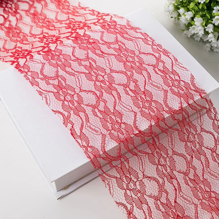 1 Roll 15cm x9m Colorful Lace Ribbon DIY Sewing Mesh Trim Garment Deco Accessories C21 | Дом и сад