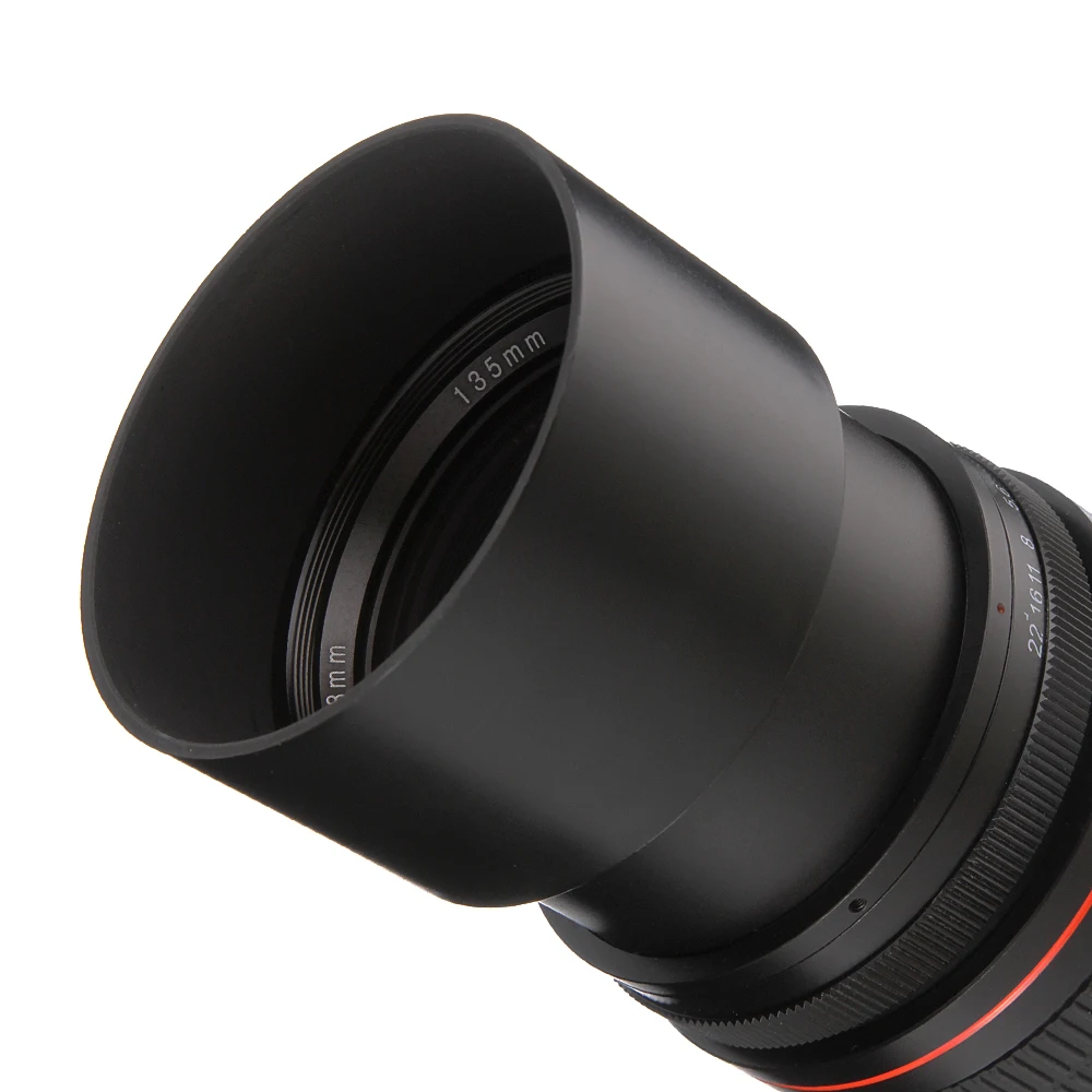 135 мм F2.8 Полнокадровый ручной фокус телеобъектив для Canon EOS 6D 6DII 7DII 70D 80D для Nikon D5300 D3400 D500 D600