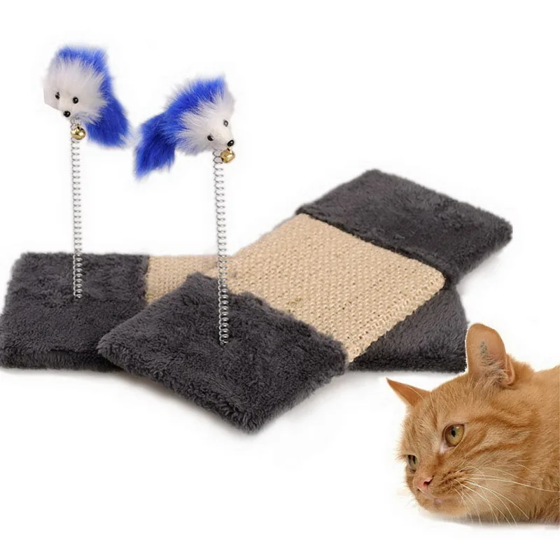 Смешно Круг Мышь играть в кошки Щупы для мангала Игрушечные лошадки Кот летающий