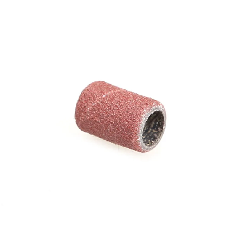 

High Quality Abrasives Accessories 100PCS Manicure Salon Sanding Band Drill File Machine Bits Ring For Nail Art AA