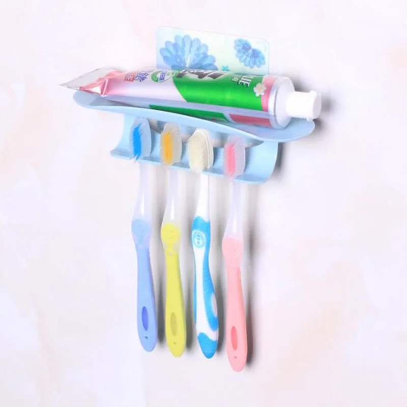 Держатель для зубной пасты пылезащитный на присоске|Держатели зубных щеток и