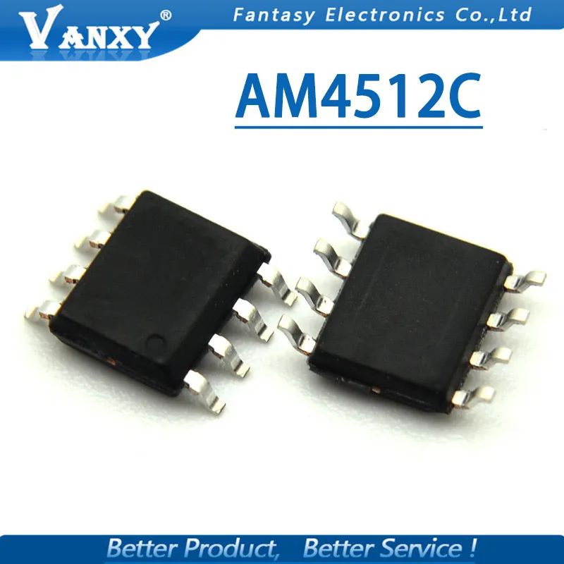 5 шт. AM4512C SOP8 4512C SOP-8 AM4512C-T1-PF SOP AM4512 новый оригинальный | Электронные компоненты и
