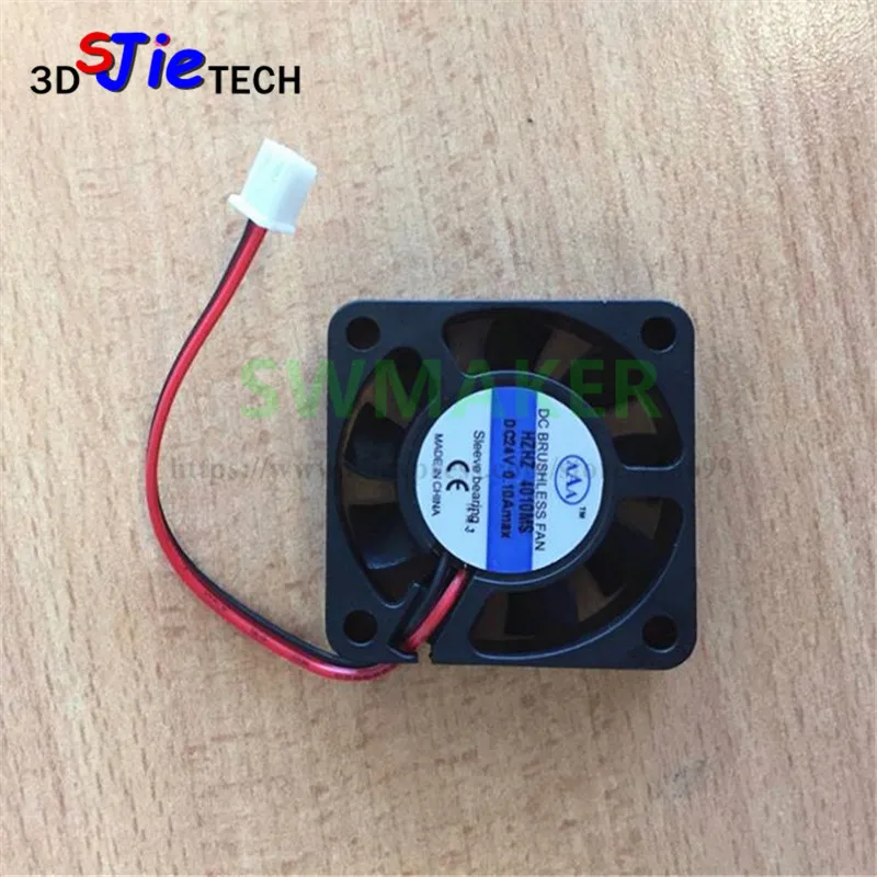 Wanhao Дубликатор i3 плюс 24V вентилятор экструдера охлаждающий вентилятор для 3D-принтера wanhao