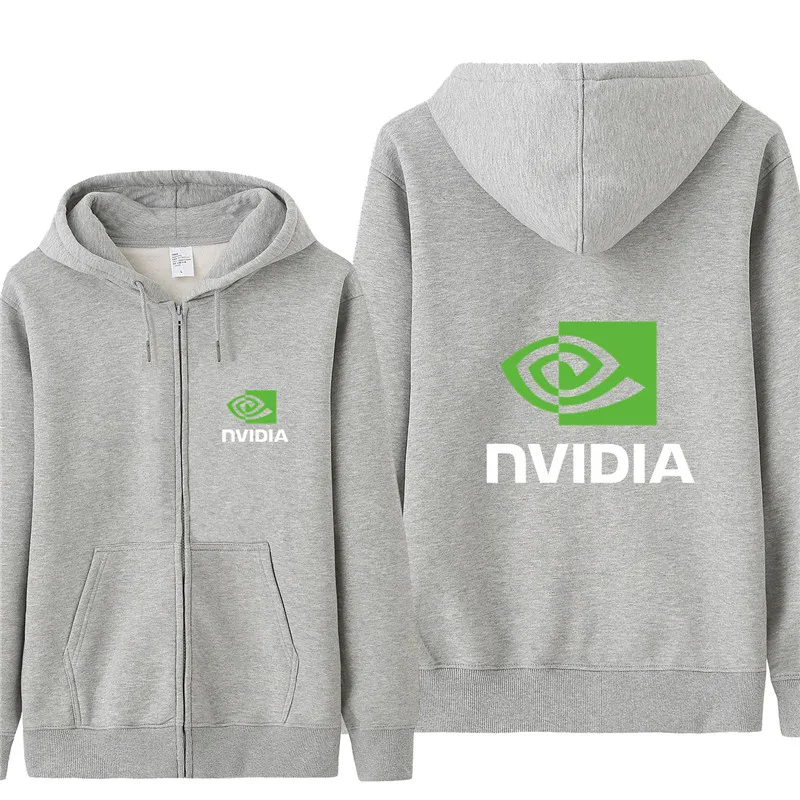 as picture cpu Nvidia Толстовка толстовки для мужчин осеннее пальто пуловер флисовая куртка унисекс человек cpu Nvidia толстовки HS-060 - Цвет: as picture