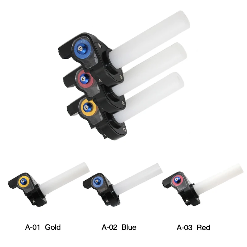 ZSDTRP 22 мм мотоциклетные Захваты оседает скрученный зажим дроссельной заслонки с