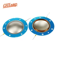 ghxamp 51mm tweeter voice coil titanium film 8 ohm speaker repair parts copper round wirefor pv 22xt 22t 22a 2pcs