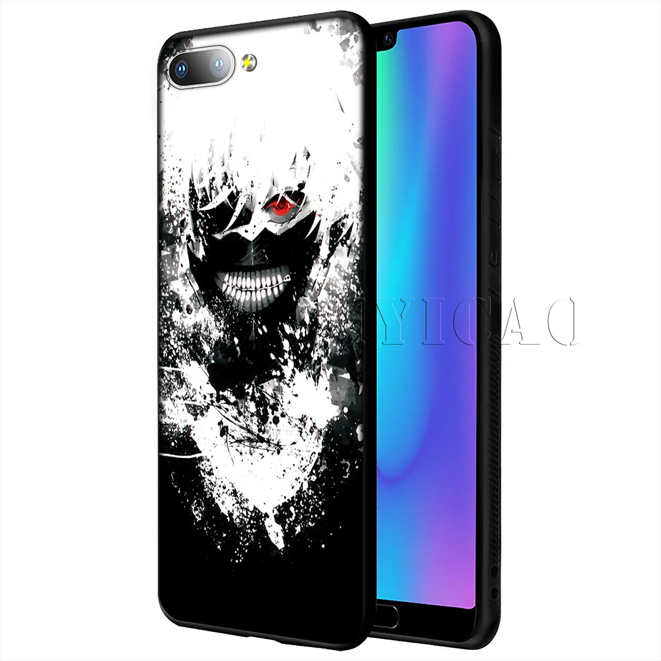 IYICAO Tokyo Ghouls Мягкий силиконовый чехол для телефона Huawei Y9 Y7 Y6 Prime 2019 Honor 20 8C 8X 8 9 9X 10 Lite