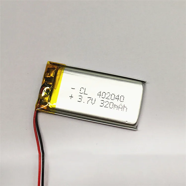 

Dinto 402040 1pc 3.7V 320mAh Li-ion Li-polymer Battery Polymer Lithium Batteries Cells for Small Toys MP3 MP4 Cell Phone GPS