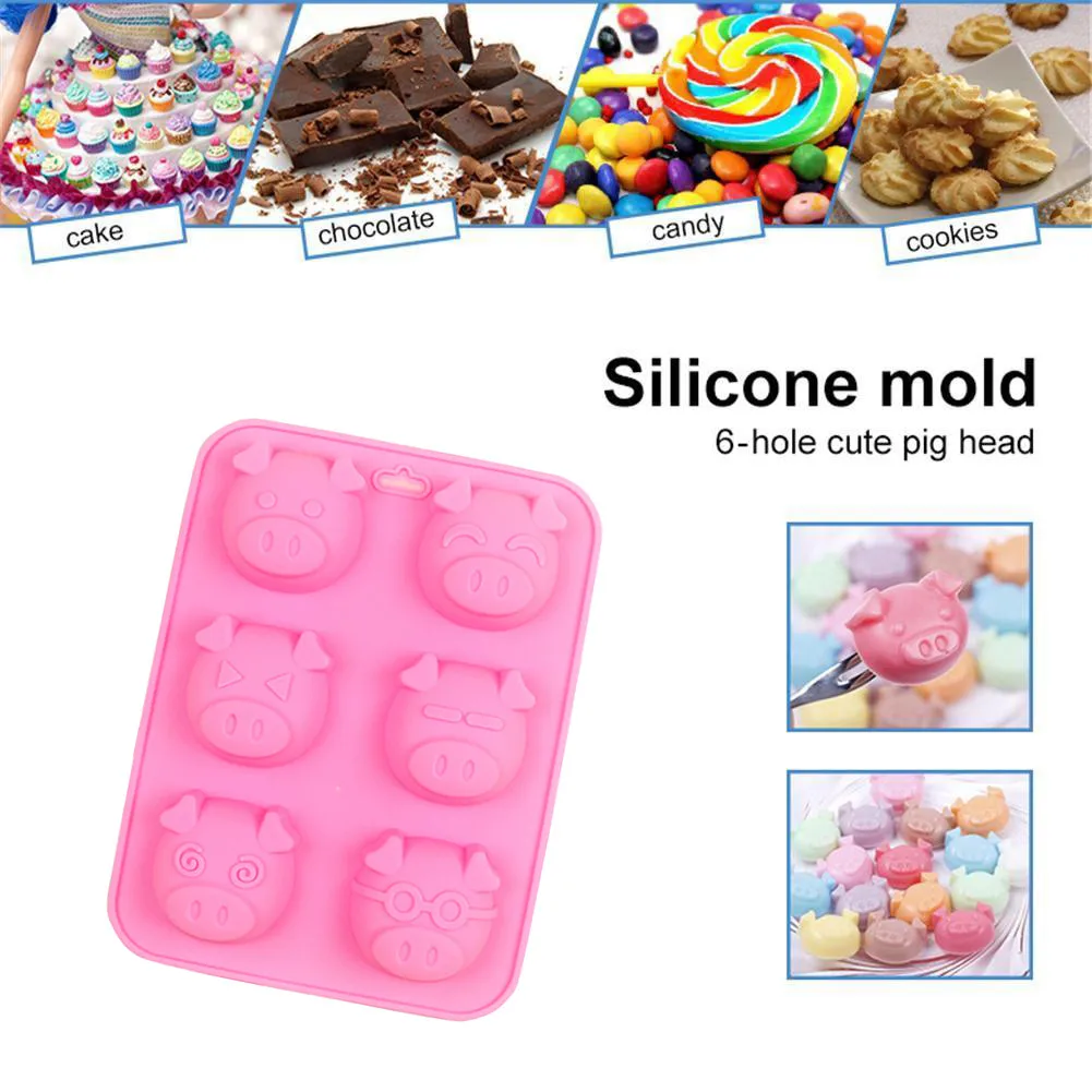 Новинка 1 шт. производитель пончиков многофункциональный 6 Маленькая свинья