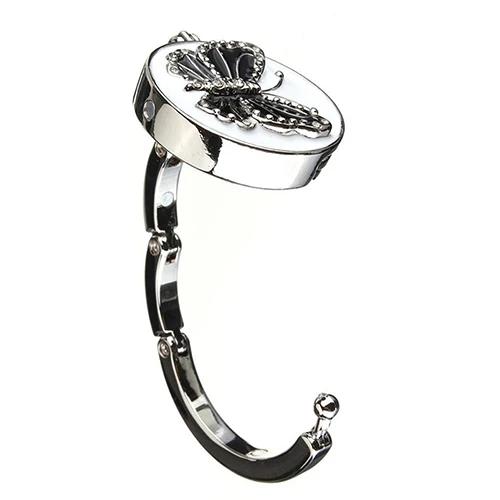 Мода бабочка Жук складная вешалка держатель настольный крючок для сумочки|fashion