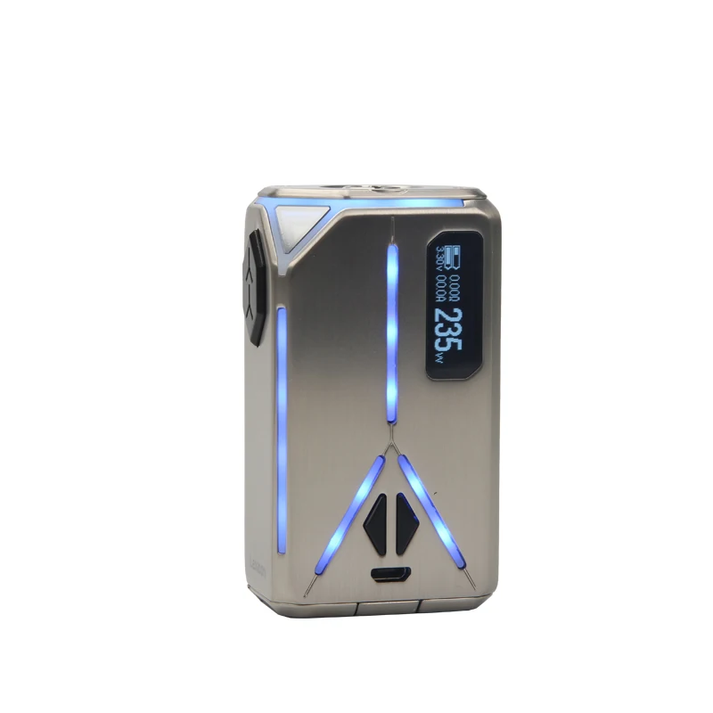 Оригинальный Eleaf Lexicon с 6 5 мл ELLO Duro Pmma Tank Kit 235 Вт Box MOD вейп комплект электронной
