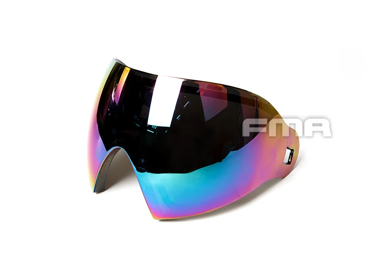 FMA F1 наружные Полнолицевые линзы из поликарбоната, противотуманное стекло для F1, маска от FM-F0001 до FM-F0025, однослойная маска F1 из поликарбоната для пейнтбола f1 - Цвет: FM-G0011