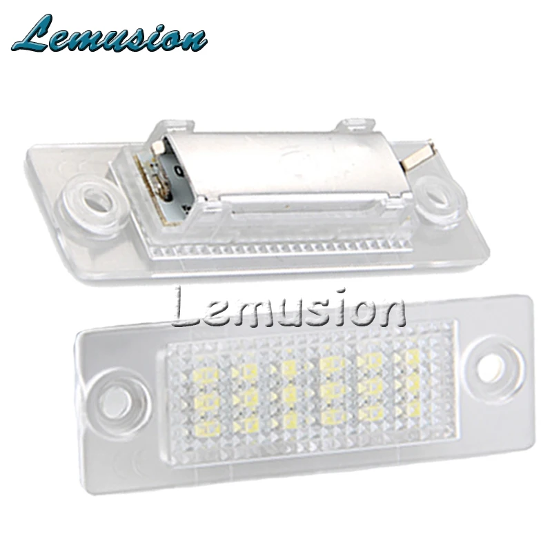 1 пара Автомобильный светодиодный номерной знак светильник 12V SMD СВЕТОДИОДНЫЙ