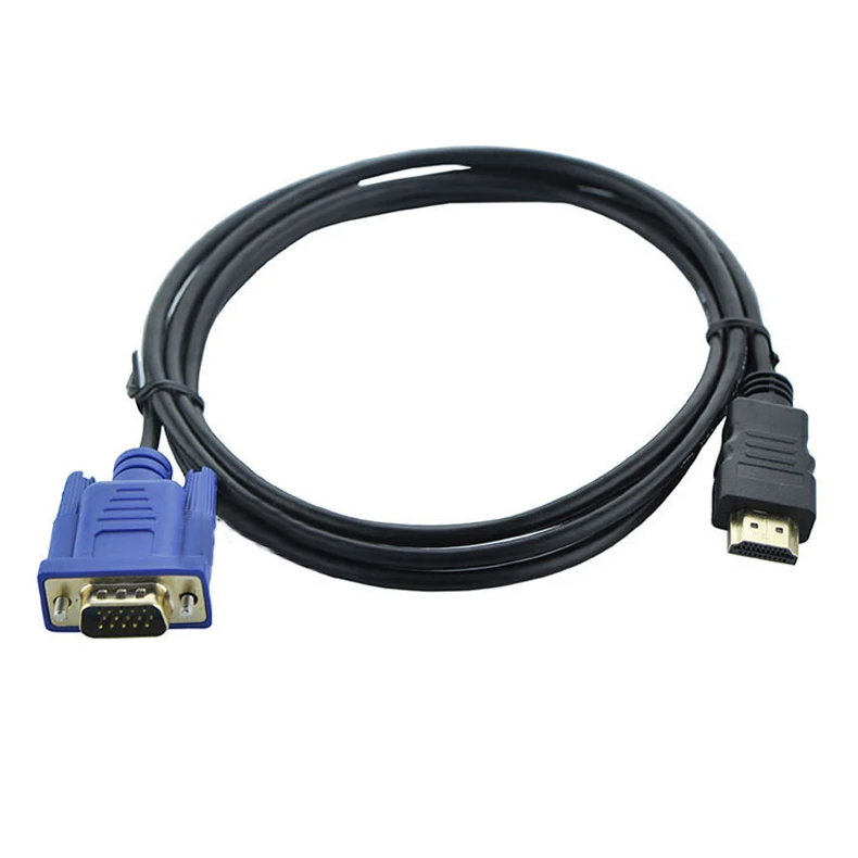 Высокое качество 6 футов 1 8 м HDMI к VGA кабель папа-папа видео адаптер для HDTV ПК