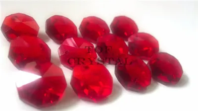 500 шт. стеклянные Восьмиугольные бусины 14 мм в 1 отверстии/2 отверстия Бесплатная