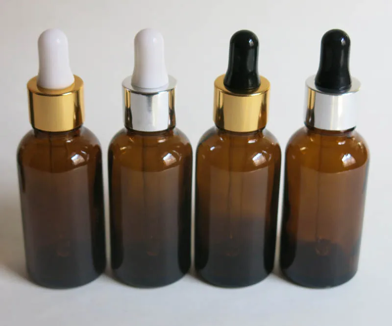 wholesale 100*30ml Glass dropper bottle, amber e liquid glass bottle with dropper, 1oz glass bottle with pipette