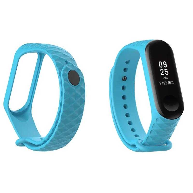 Спортивный Браслет mi Band 3, ремешок на запястье для Xiaomi mi, ремешок 3, силиконовый браслет для Xiaomi mi, ремешок 3 mi band 3, Смарт-часы, браслет