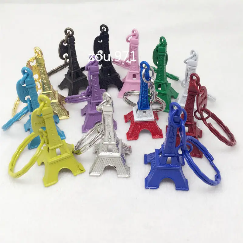 

Paris Retro Mini Eiffel Tower Model Cute Keychain Keyring Keyfob Gift