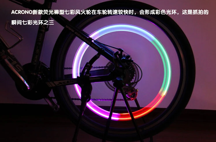 1pcs bike lights mtb mountain road bicycle LEDS Tyre Tire Valve Caps Wheel spokes LED Light auto lamp lamps BL0131 | Спорт и