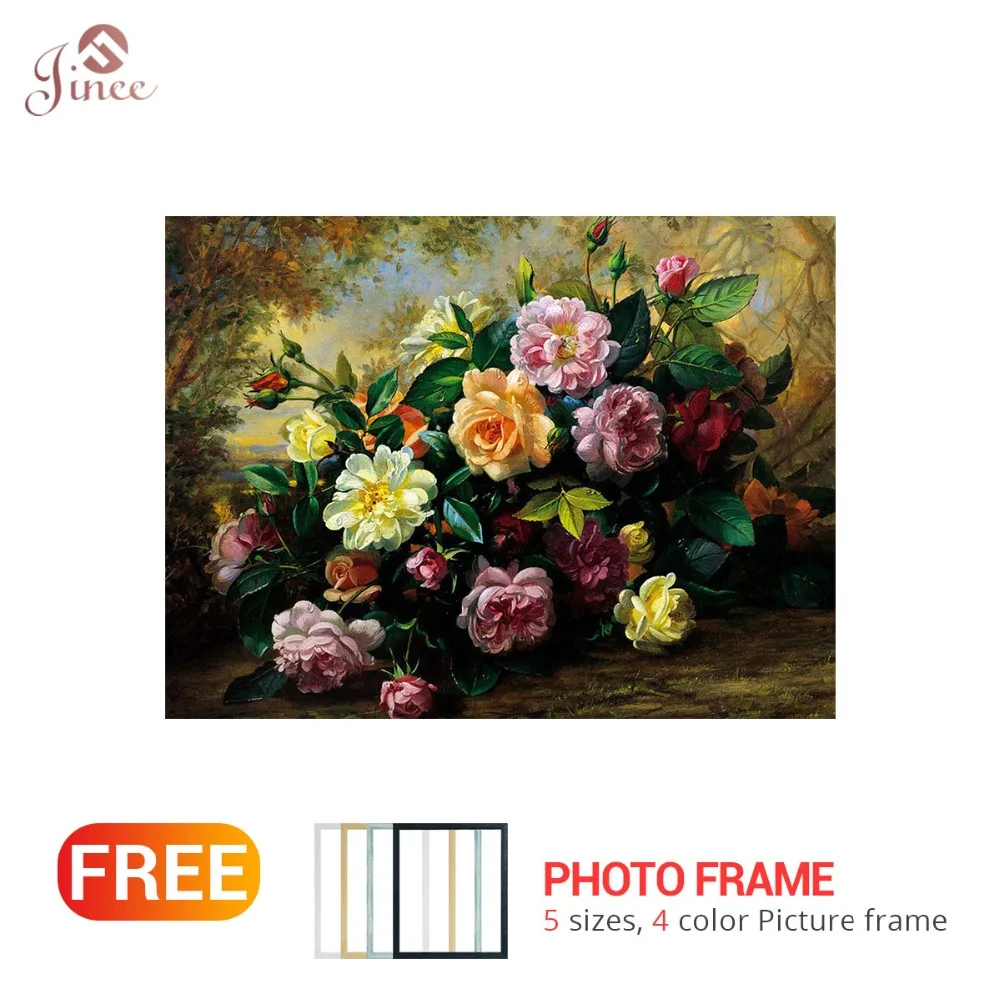 

DIY Diamond Embroidery Flower Diamond Painting Cross Stitch Full Square Rhinestone Mosaic Unfinished Home Decoration Gift