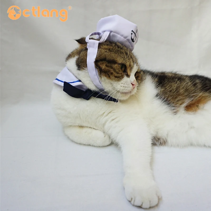 Забавная Одежда для кошек костюм медсестры одежда кошки крутой на Хэллоуин