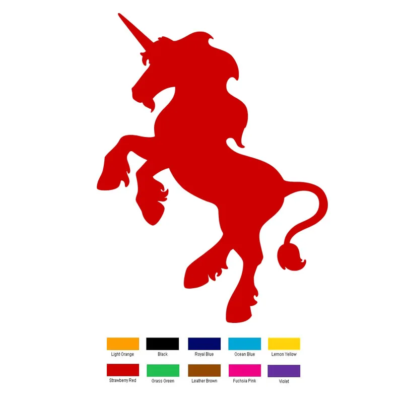 15 см х 10 Единорог Сказка Земли Стикер Автомобиля Для Грузовиков Окно Бампер Авто