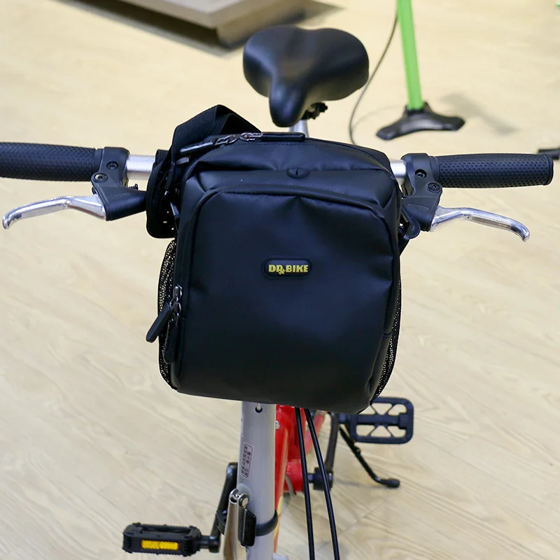 Drbike водонепроницаемая сумка на руль, велосипедная Передняя сумка, велосипедная сумка, аксессуары для велоспорта, складная велосипедная сумка через плечо