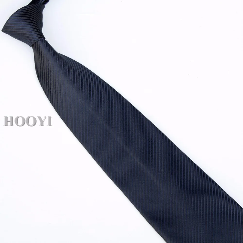 HOOYI 2019 дешевые модные темно синие галстуки для мужчин Галстук 19 цветов|neck tie|neck ties